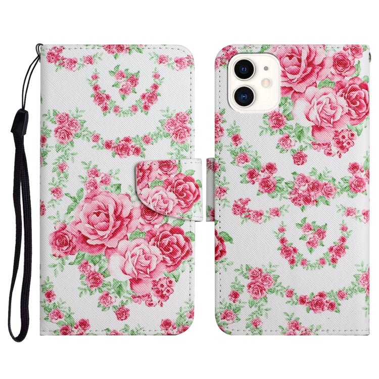 Painted Pattern Horizontal Flip Leather Case with Holder & Card Slot & Wallet, For iPhone 12 mini, For iPhone 11 Pro Max, For iPhone 11 Pro