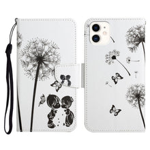 Load image into Gallery viewer, Painted Pattern Horizontal Flip Leather Case with Holder &amp; Card Slot &amp; Wallet, For iPhone 12 mini, For iPhone 11 Pro Max, For iPhone 11 Pro