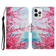 Load image into Gallery viewer, Painted Pattern Horizontal Flip Leather Case with Holder &amp; Card Slot &amp; Wallet, For iPhone 12 mini, For iPhone 11 Pro Max, For iPhone 11 Pro