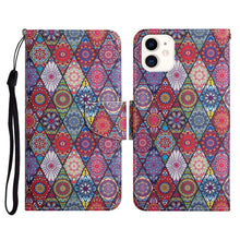Load image into Gallery viewer, Painted Pattern Horizontal Flip Leather Case with Holder &amp; Card Slot &amp; Wallet, For iPhone 11, For iPhone XS Max, For iPhone XR