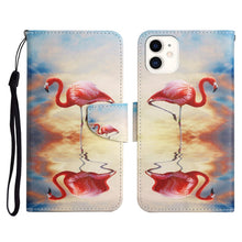 Load image into Gallery viewer, Painted Pattern Horizontal Flip Leather Case with Holder &amp; Card Slot &amp; Wallet, For iPhone 11, For iPhone XS Max, For iPhone XR