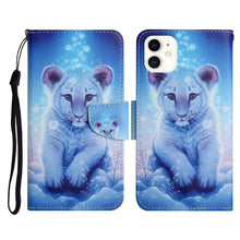 Load image into Gallery viewer, Painted Pattern Horizontal Flip Leather Case with Holder &amp; Card Slot &amp; Wallet, For iPhone 11, For iPhone XS Max, For iPhone XR