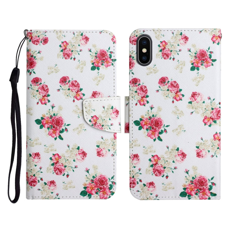Painted Pattern Horizontal Flip Leather Case with Holder & Card Slot & Wallet, For iPhone 11, For iPhone XS Max, For iPhone XR