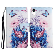 Load image into Gallery viewer, Painted Pattern Horizontal Flip Leather Case with Holder &amp; Card Slot &amp; Wallet, For iPhone 11, For iPhone XS Max, For iPhone XR