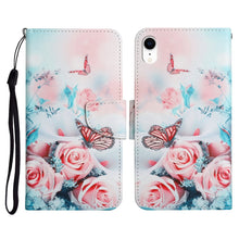 Load image into Gallery viewer, Painted Pattern Horizontal Flip Leather Case with Holder &amp; Card Slot &amp; Wallet, For iPhone 11, For iPhone XS Max, For iPhone XR