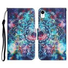 Load image into Gallery viewer, Painted Pattern Horizontal Flip Leather Case with Holder &amp; Card Slot &amp; Wallet, For iPhone 11, For iPhone XS Max, For iPhone XR