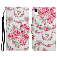 Load image into Gallery viewer, Painted Pattern Horizontal Flip Leather Case with Holder &amp; Card Slot &amp; Wallet, For iPhone 11, For iPhone XS Max, For iPhone XR