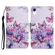 Load image into Gallery viewer, Painted Pattern Horizontal Flip Leather Case with Holder &amp; Card Slot &amp; Wallet, For iPhone 11, For iPhone XS Max, For iPhone XR