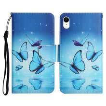 Load image into Gallery viewer, Painted Pattern Horizontal Flip Leather Case with Holder &amp; Card Slot &amp; Wallet, For iPhone 11, For iPhone XS Max, For iPhone XR