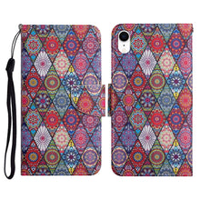 Load image into Gallery viewer, Painted Pattern Horizontal Flip Leather Case with Holder &amp; Card Slot &amp; Wallet, For iPhone 11, For iPhone XS Max, For iPhone XR