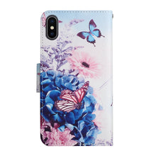 Load image into Gallery viewer, Painted Pattern Horizontal Flip Leather Case with Holder &amp; Card Slot &amp; Wallet, For iPhone X / XS, For iPhone SE 2022 / SE 2020 / 8 / 7, For iPhone 8 Plus &amp; 7 Plus