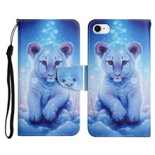 Load image into Gallery viewer, Painted Pattern Horizontal Flip Leather Case with Holder &amp; Card Slot &amp; Wallet, For iPhone X / XS, For iPhone SE 2022 / SE 2020 / 8 / 7, For iPhone 8 Plus &amp; 7 Plus