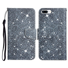Load image into Gallery viewer, Painted Pattern Horizontal Flip Leather Case with Holder &amp; Card Slot &amp; Wallet, For iPhone X / XS, For iPhone SE 2022 / SE 2020 / 8 / 7, For iPhone 8 Plus &amp; 7 Plus