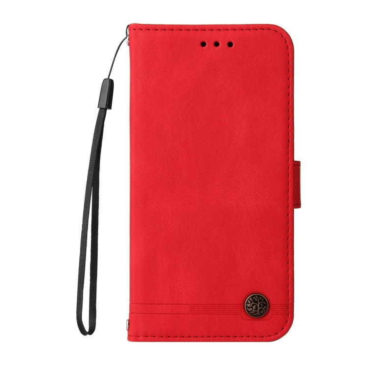 Skin Feel Life Tree Metal Button Horizontal Flip Leather Case with Holder & Card Slot & Wallet & Photo Frame & Strap, For OnePlus Nord 2 5G, For OnePlus Nord CE 5G, For OPPO Realme 7 5G / V5 5G, For Xiaomi Redmi 10, For Xiaomi Mi 11T Pro / Mi 11T      ...