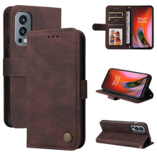 Load image into Gallery viewer, Skin Feel Life Tree Metal Button Horizontal Flip Leather Case with Holder &amp; Card Slot &amp; Wallet &amp; Photo Frame &amp; Strap, For OnePlus Nord 2 5G, For OnePlus Nord CE 5G, For OPPO Realme 7 5G / V5 5G, For Xiaomi Redmi 10, For Xiaomi Mi 11T Pro / Mi 11T      ...