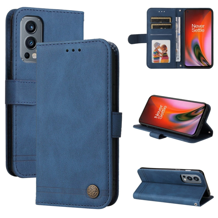 Skin Feel Life Tree Metal Button Horizontal Flip Leather Case with Holder & Card Slot & Wallet & Photo Frame & Strap, For OnePlus Nord 2 5G, For OnePlus Nord CE 5G, For OPPO Realme 7 5G / V5 5G, For Xiaomi Redmi 10, For Xiaomi Mi 11T Pro / Mi 11T      ...