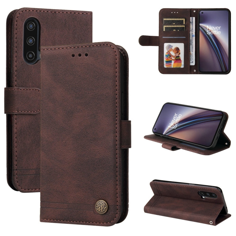 Skin Feel Life Tree Metal Button Horizontal Flip Leather Case with Holder & Card Slot & Wallet & Photo Frame & Strap, For OnePlus Nord 2 5G, For OnePlus Nord CE 5G, For OPPO Realme 7 5G / V5 5G, For Xiaomi Redmi 10, For Xiaomi Mi 11T Pro / Mi 11T      ...