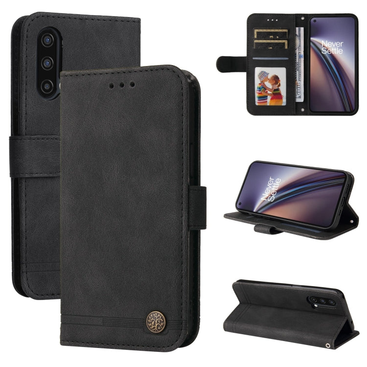 Skin Feel Life Tree Metal Button Horizontal Flip Leather Case with Holder & Card Slot & Wallet & Photo Frame & Strap, For OnePlus Nord 2 5G, For OnePlus Nord CE 5G, For OPPO Realme 7 5G / V5 5G, For Xiaomi Redmi 10, For Xiaomi Mi 11T Pro / Mi 11T      ...