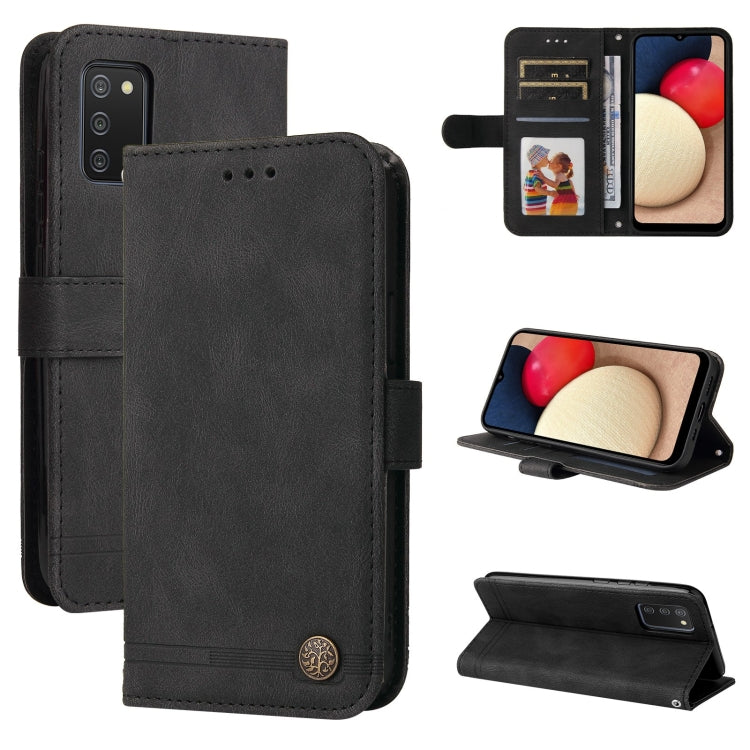 Skin Feel Life Tree Metal Button Horizontal Flip Leather Case with Holder & Card Slot & Wallet & Photo Frame & Strap, For OnePlus Nord 2 5G, For OnePlus Nord CE 5G, For OPPO Realme 7 5G / V5 5G, For Xiaomi Redmi 10, For Xiaomi Mi 11T Pro / Mi 11T      ...
