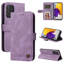 Load image into Gallery viewer, Skin Feel Life Tree Metal Button Horizontal Flip Leather Case with Holder &amp; Card Slot &amp; Wallet &amp; Photo Frame &amp; Strap, For Samsung Galaxy A72 5G / 4G
