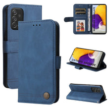 Load image into Gallery viewer, Skin Feel Life Tree Metal Button Horizontal Flip Leather Case with Holder &amp; Card Slot &amp; Wallet &amp; Photo Frame &amp; Strap, For Samsung Galaxy A72 5G / 4G