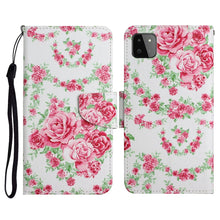 Load image into Gallery viewer, Painted Pattern Horizontal Flip Leather Case with Holder &amp; Card Slot &amp; Wallet, For Samsung Galaxy A22, For Samsung Galaxy A22 5G