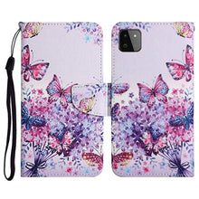 Load image into Gallery viewer, Painted Pattern Horizontal Flip Leather Case with Holder &amp; Card Slot &amp; Wallet, For Samsung Galaxy A22, For Samsung Galaxy A22 5G
