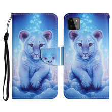 Load image into Gallery viewer, Painted Pattern Horizontal Flip Leather Case with Holder &amp; Card Slot &amp; Wallet, For Samsung Galaxy A22, For Samsung Galaxy A22 5G