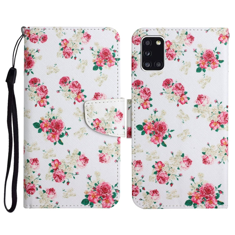 Painted Pattern Horizontal Flip Leather Case with Holder & Card Slot & Wallet, For Samsung Galaxy A31, For Samsung Galaxy A32 4G