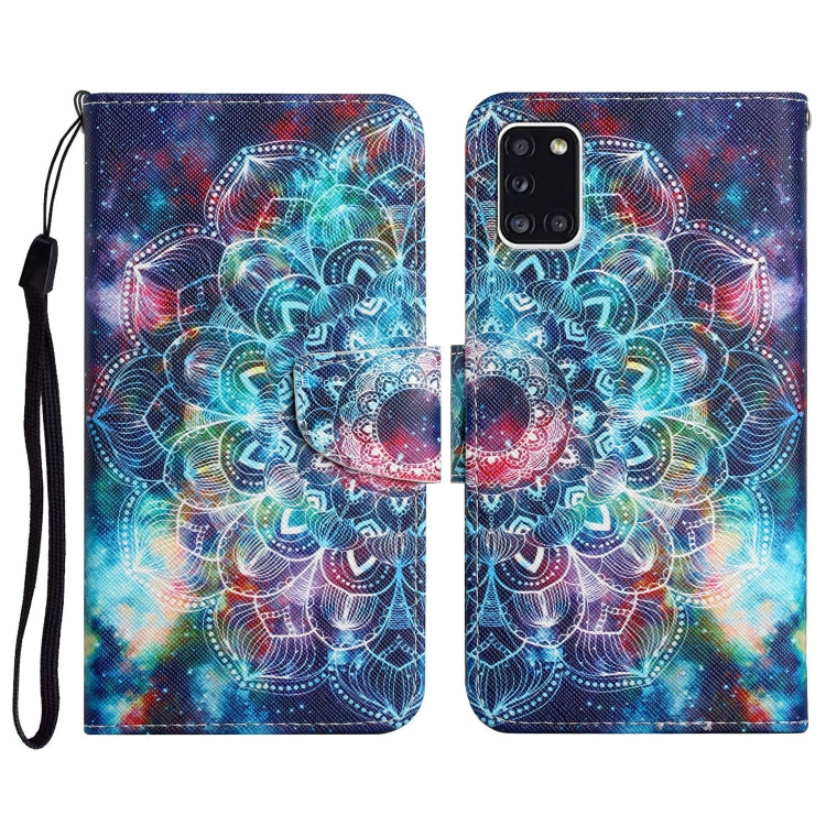 Painted Pattern Horizontal Flip Leather Case with Holder & Card Slot & Wallet, For Samsung Galaxy A31, For Samsung Galaxy A32 4G