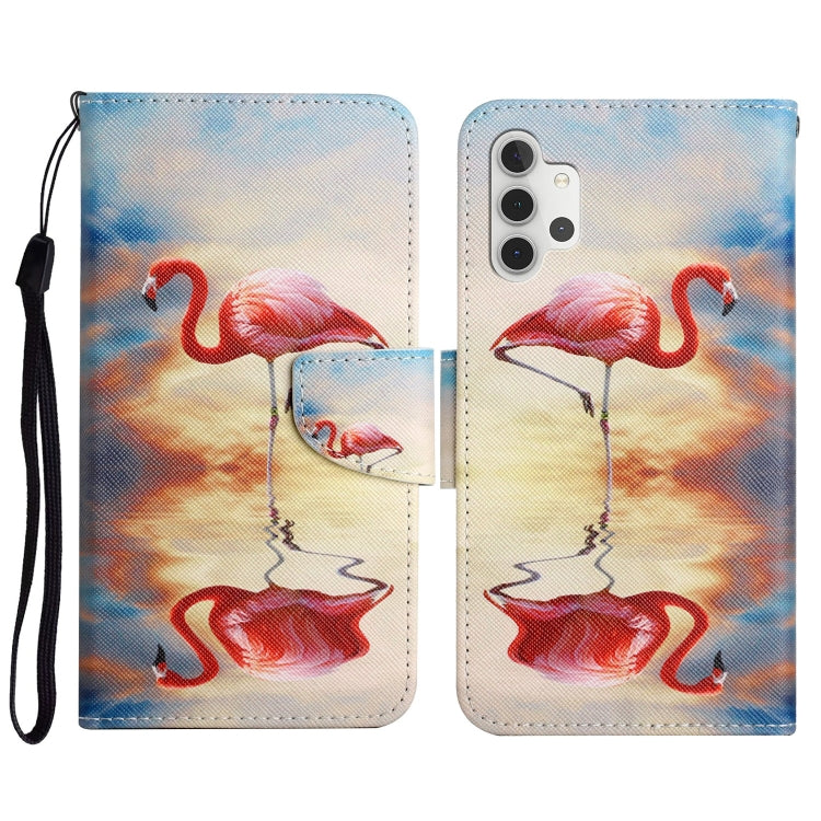 Painted Pattern Horizontal Flip Leather Case with Holder & Card Slot & Wallet, For Samsung Galaxy A31, For Samsung Galaxy A32 4G