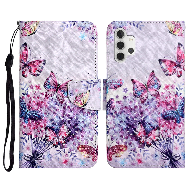 Painted Pattern Horizontal Flip Leather Case with Holder & Card Slot & Wallet, For Samsung Galaxy A31, For Samsung Galaxy A32 4G