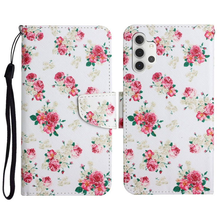 Painted Pattern Horizontal Flip Leather Case with Holder & Card Slot & Wallet, For Samsung Galaxy A32 5G, For Samsung Galaxy A40
