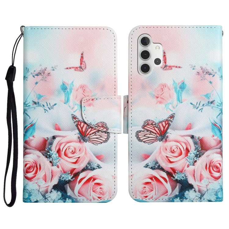 Painted Pattern Horizontal Flip Leather Case with Holder & Card Slot & Wallet, For Samsung Galaxy A32 5G, For Samsung Galaxy A40