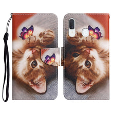 Load image into Gallery viewer, Painted Pattern Horizontal Flip Leather Case with Holder &amp; Card Slot &amp; Wallet, For Samsung Galaxy A32 5G, For Samsung Galaxy A40