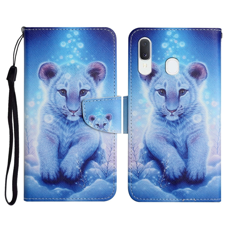 Painted Pattern Horizontal Flip Leather Case with Holder & Card Slot & Wallet, For Samsung Galaxy A32 5G, For Samsung Galaxy A40