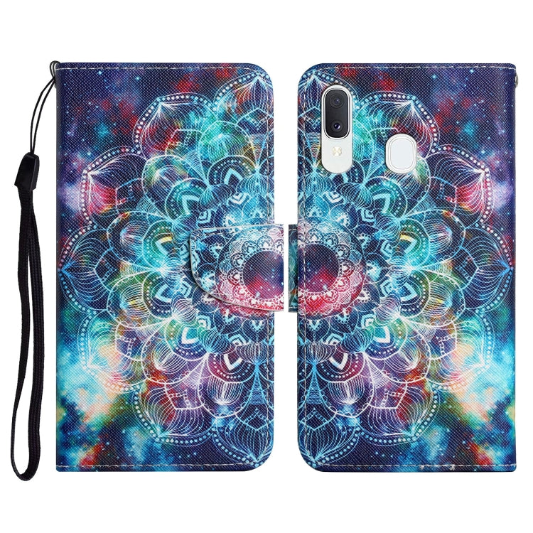 Painted Pattern Horizontal Flip Leather Case with Holder & Card Slot & Wallet, For Samsung Galaxy A32 5G, For Samsung Galaxy A40