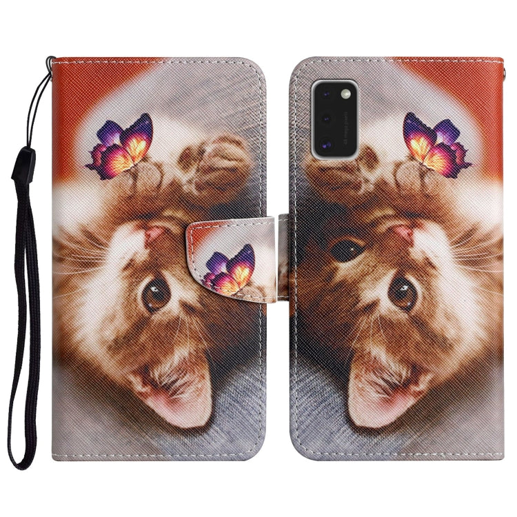 Painted Pattern Horizontal Flip Leather Case with Holder & Card Slot & Wallet, For Samsung Galaxy A41, For Samsung Galaxy A42 5G