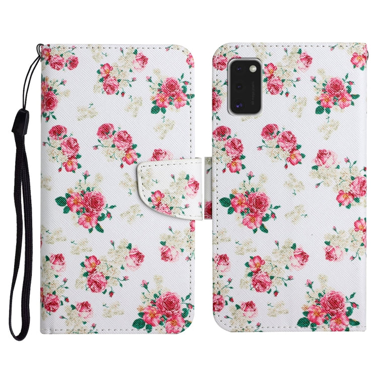 Painted Pattern Horizontal Flip Leather Case with Holder & Card Slot & Wallet, For Samsung Galaxy A41, For Samsung Galaxy A42 5G
