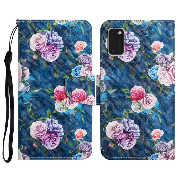 Painted Pattern Horizontal Flip Leather Case with Holder & Card Slot & Wallet, For Samsung Galaxy A41, For Samsung Galaxy A42 5G