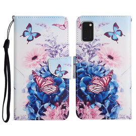 Painted Pattern Horizontal Flip Leather Case with Holder & Card Slot & Wallet, For Samsung Galaxy A41, For Samsung Galaxy A42 5G