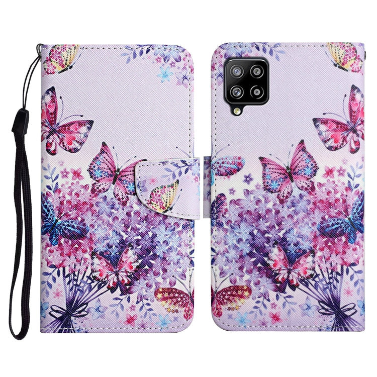 Painted Pattern Horizontal Flip Leather Case with Holder & Card Slot & Wallet, For Samsung Galaxy A41, For Samsung Galaxy A42 5G