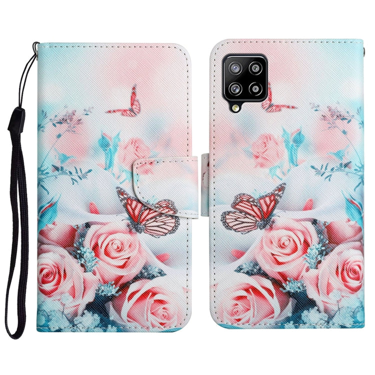 Painted Pattern Horizontal Flip Leather Case with Holder & Card Slot & Wallet, For Samsung Galaxy A41, For Samsung Galaxy A42 5G