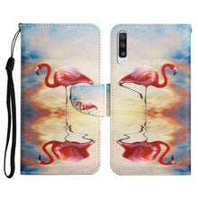 Load image into Gallery viewer, Painted Pattern Horizontal Flip Leather Case with Holder &amp; Card Slot &amp; Wallet, For Samsung Galaxy A50, For Samsung Galaxy A51