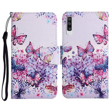 Load image into Gallery viewer, Painted Pattern Horizontal Flip Leather Case with Holder &amp; Card Slot &amp; Wallet, For Samsung Galaxy A50, For Samsung Galaxy A51