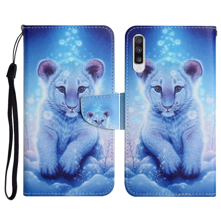 Painted Pattern Horizontal Flip Leather Case with Holder & Card Slot & Wallet, For Samsung Galaxy A50, For Samsung Galaxy A51