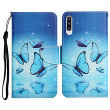 Load image into Gallery viewer, Painted Pattern Horizontal Flip Leather Case with Holder &amp; Card Slot &amp; Wallet, For Samsung Galaxy A50, For Samsung Galaxy A51