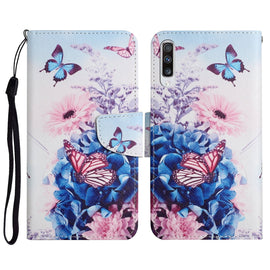 Painted Pattern Horizontal Flip Leather Case with Holder & Card Slot & Wallet, For Samsung Galaxy A50, For Samsung Galaxy A51