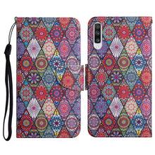Load image into Gallery viewer, Painted Pattern Horizontal Flip Leather Case with Holder &amp; Card Slot &amp; Wallet, For Samsung Galaxy A50, For Samsung Galaxy A51