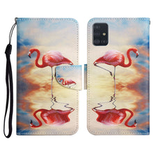Load image into Gallery viewer, Painted Pattern Horizontal Flip Leather Case with Holder &amp; Card Slot &amp; Wallet, For Samsung Galaxy A50, For Samsung Galaxy A51